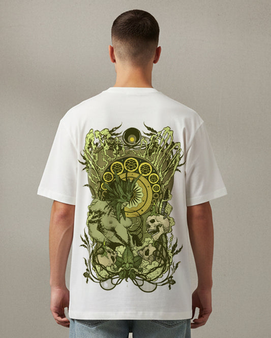 Weed Demon: The Smoke & Skulls Oversize Tee