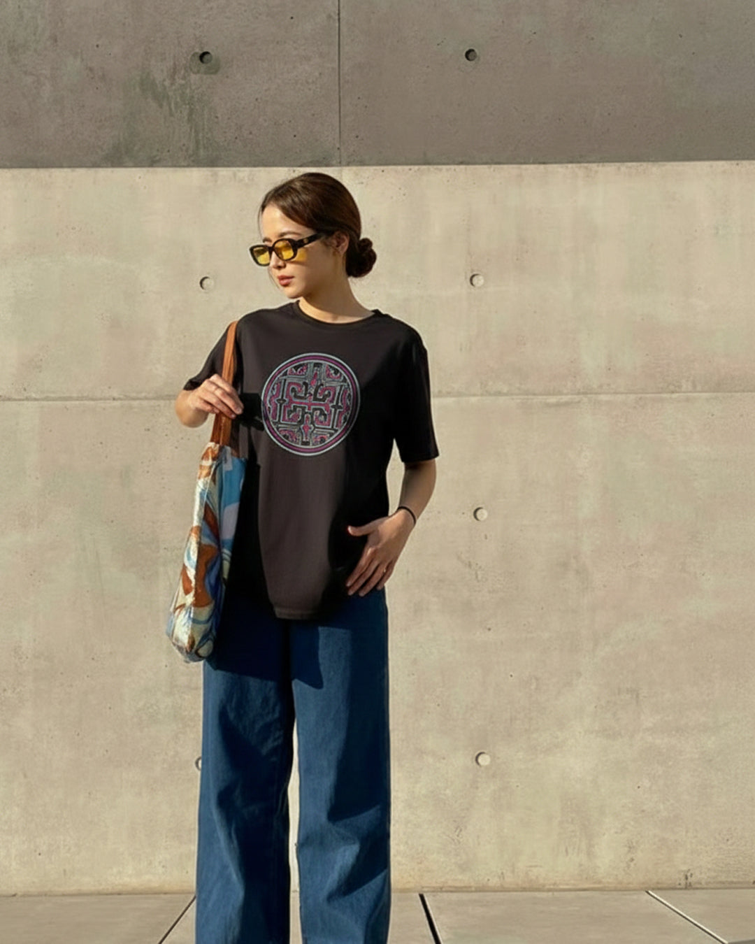 The "Shipibo Labyrinth" Sacred Geometry Tee