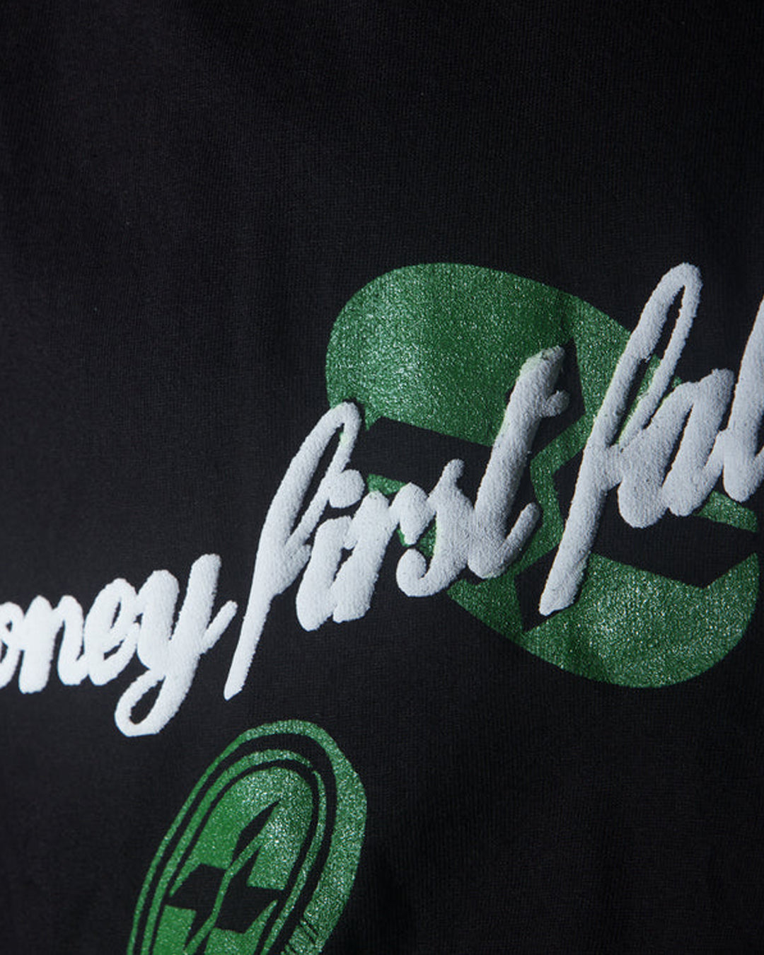 MONEY FIRST PUFF & UV REACTIVE OVERSIZED T-SHIRT