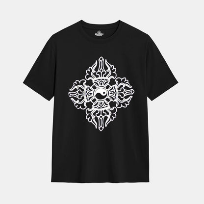The Dorje Essence Graphic Tee | Premium Black Regular Fit Streetwear