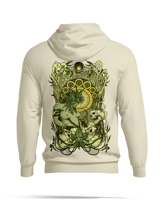 Weed Demon Cotton Printed Hoodie for Men & Women