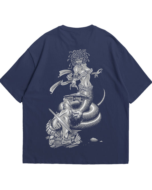 Medusa Soft Jersey Oversized T-shirt