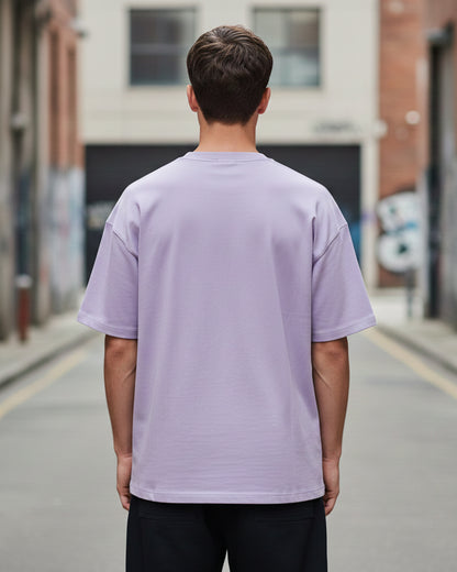 The Dusk Haze Lavender Heavyweight Oversized Tee