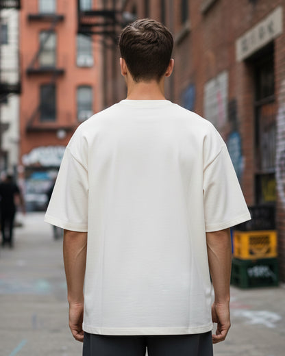 The Parchment Off-White Heavyweight Oversized Tshirt