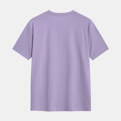 Classic Lavender Regular Fit Cotton Tee