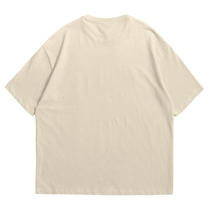 The Parchment Off-White Heavyweight Oversized Tshirt