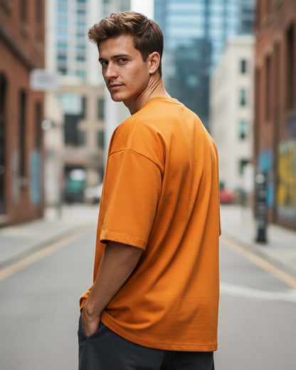 The Saffron Soul Oversized Tee