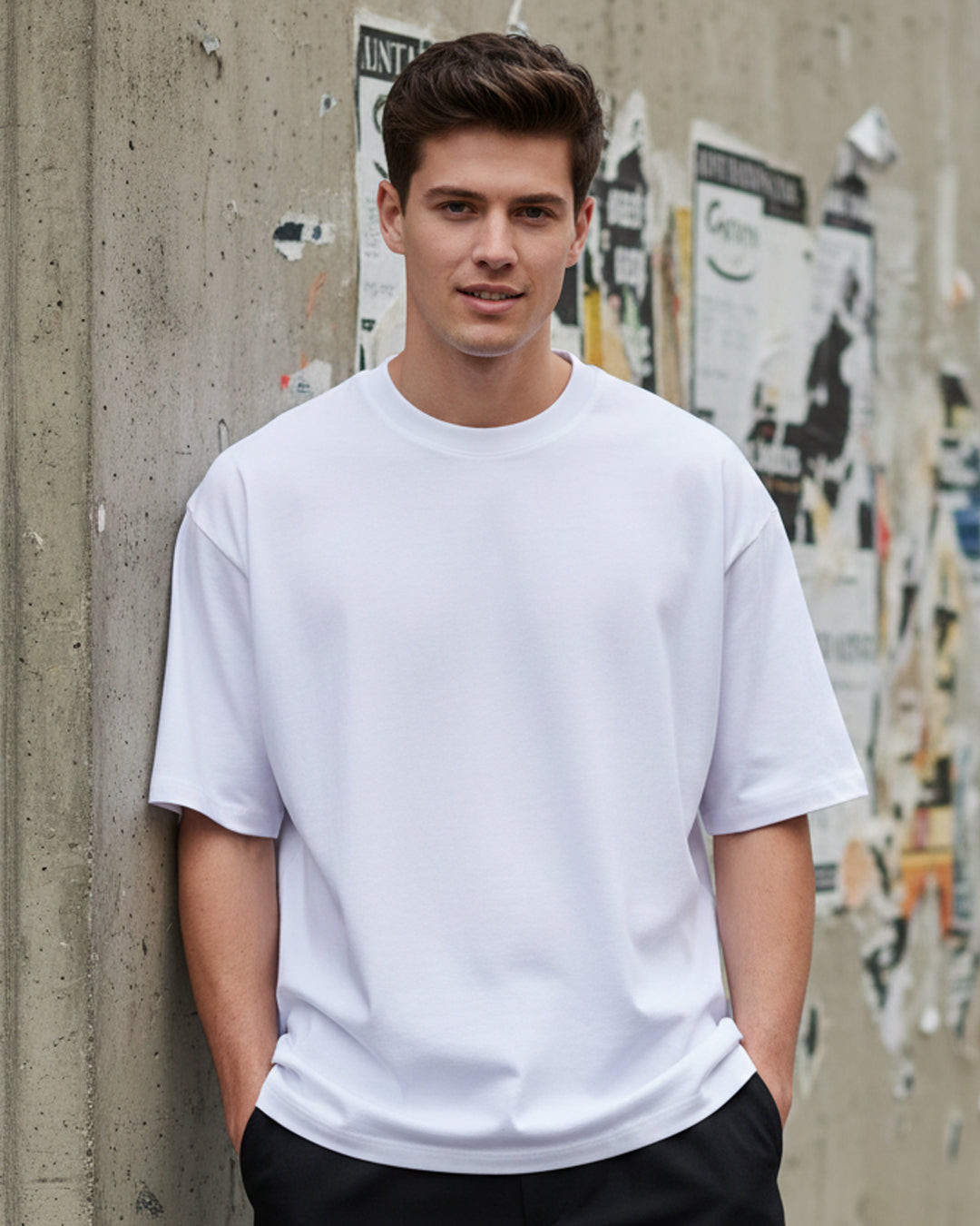 Ivory Core: The Essential Oversized White Tee