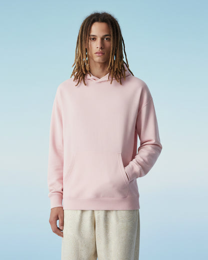 Hashtruck Pastel Pink Color Hoodie.