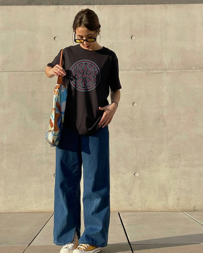 The "Shipibo Labyrinth" Sacred Geometry Tee