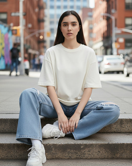 The Essential Comfort Tee | Off-White