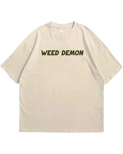 Weed Demon: The Smoke & Skulls Oversize Tee