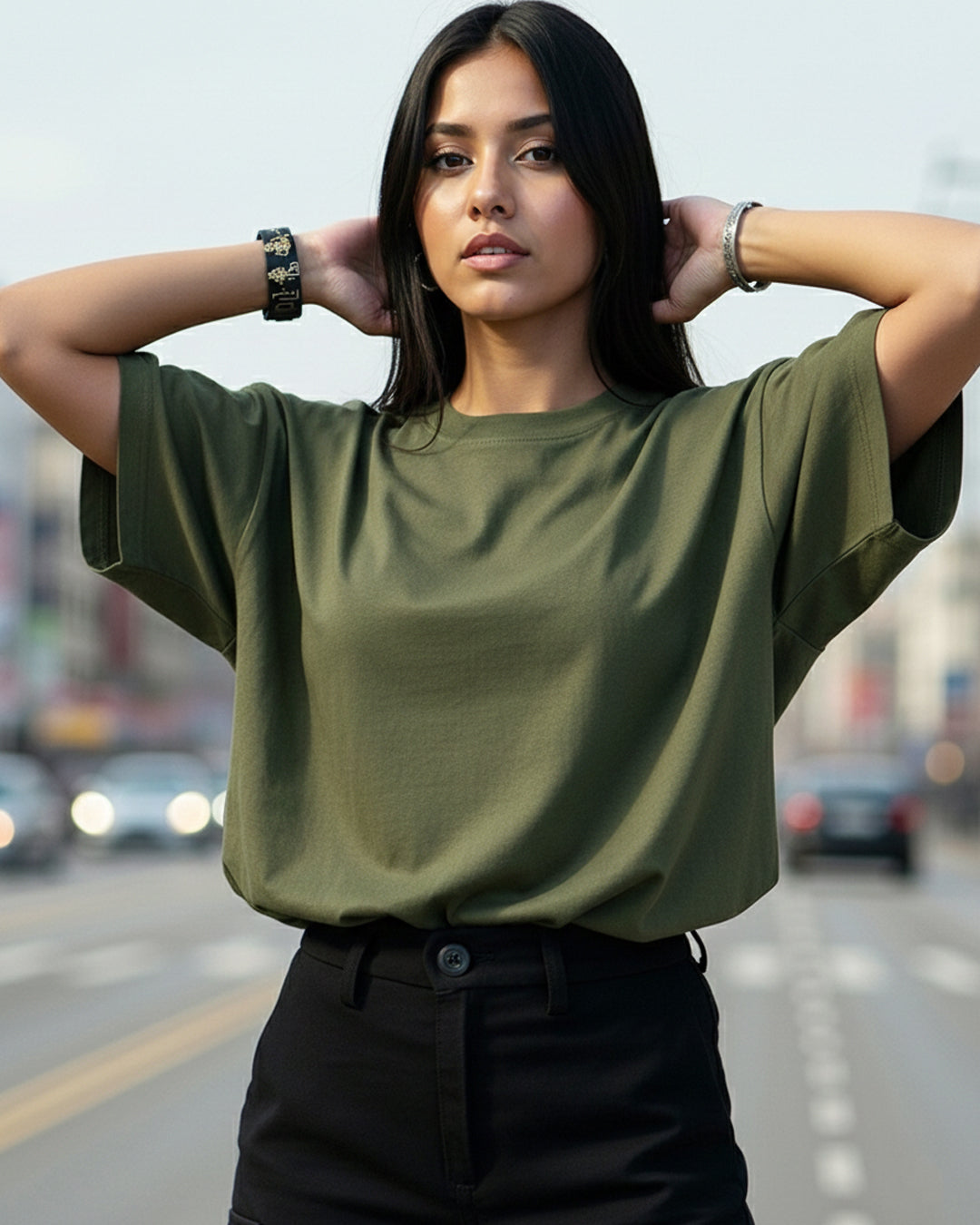 The Field Grade Olive Oversize