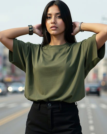 The Field Grade Olive Oversize