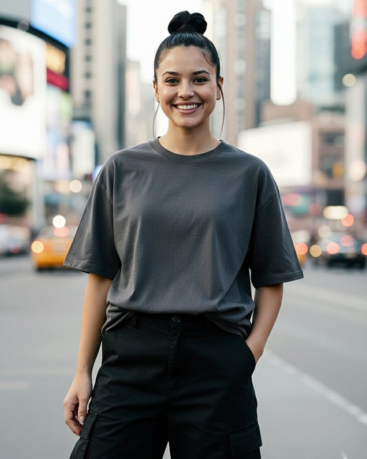 "Urban Anchor Charcol Oversize