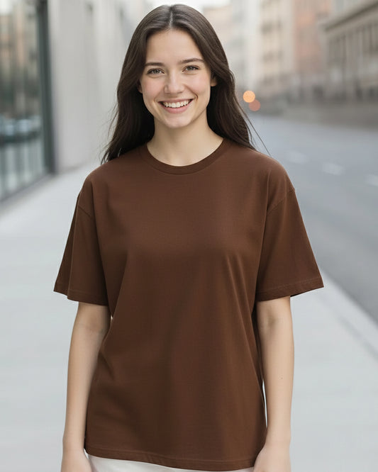 The Mocha Drop-Shoulder