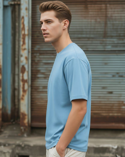 Urban Serenity Ice Blue Essential Tee