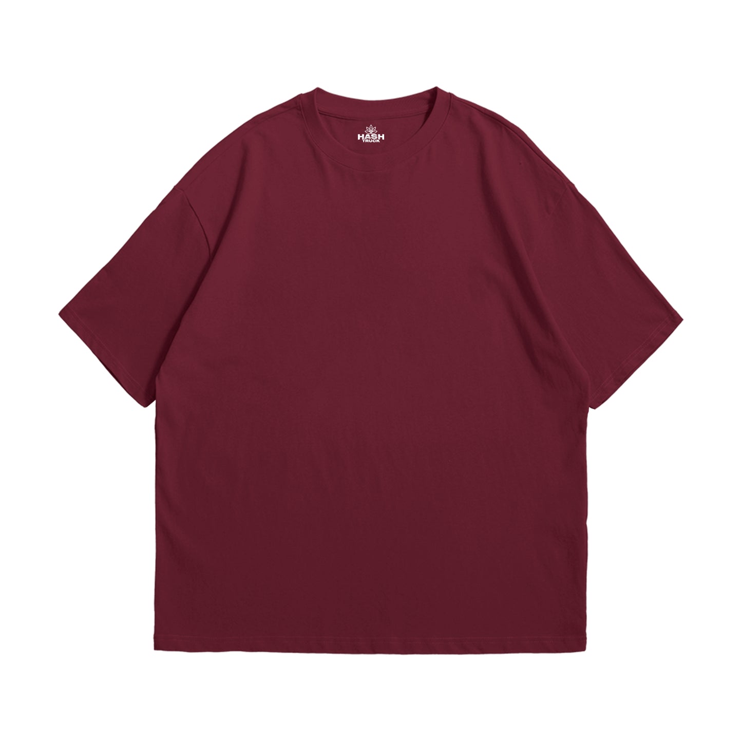 The Midnight Urban Maroon Oversize Heavyweight Tee