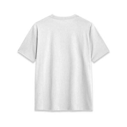 Premium Round Neck Cotton T-Shirt | White