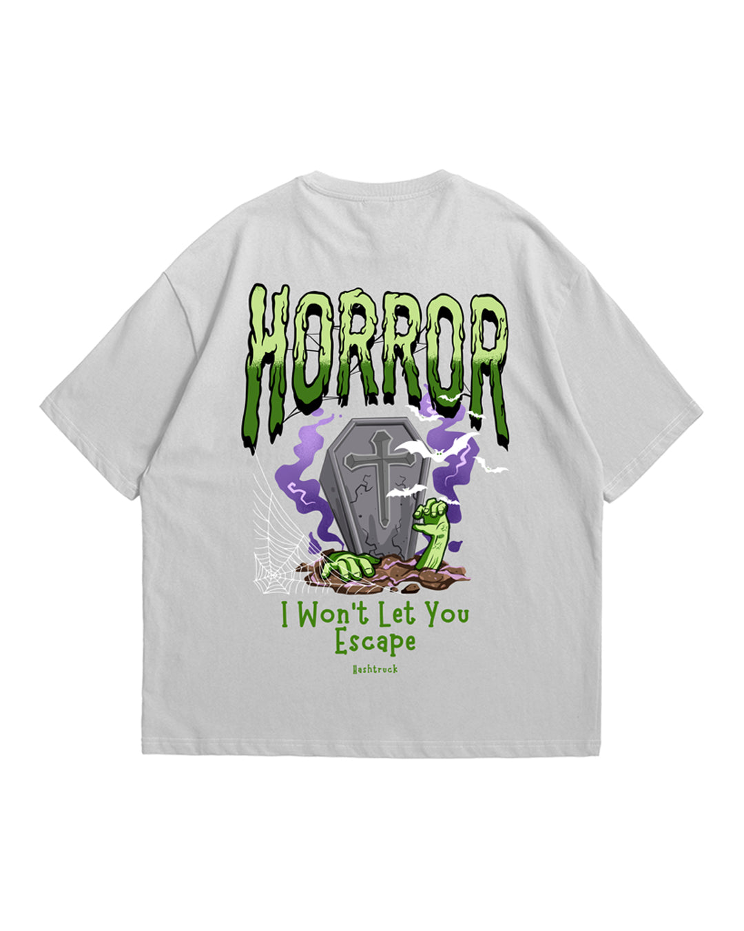 Horror won't escape Soft Jersey Oversized T-shirt