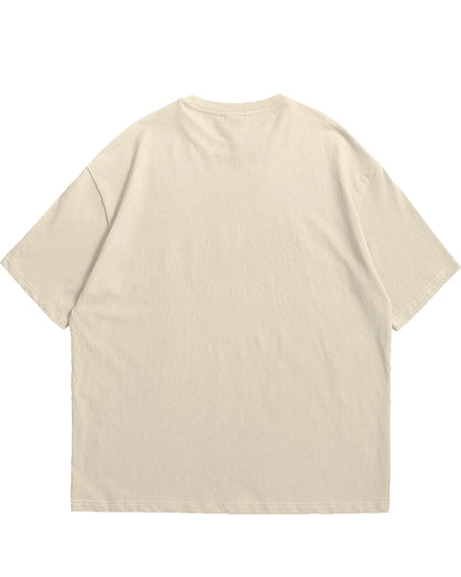 The Social Paradox: Off-White Oversized Graphic Tee