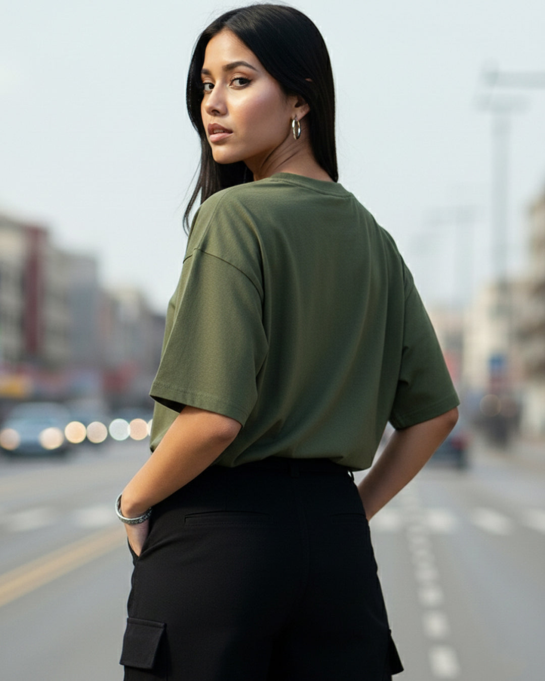 The Field Grade Olive Oversize