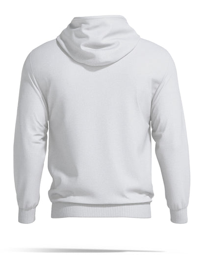Hashtruck Classic White Hoodie.