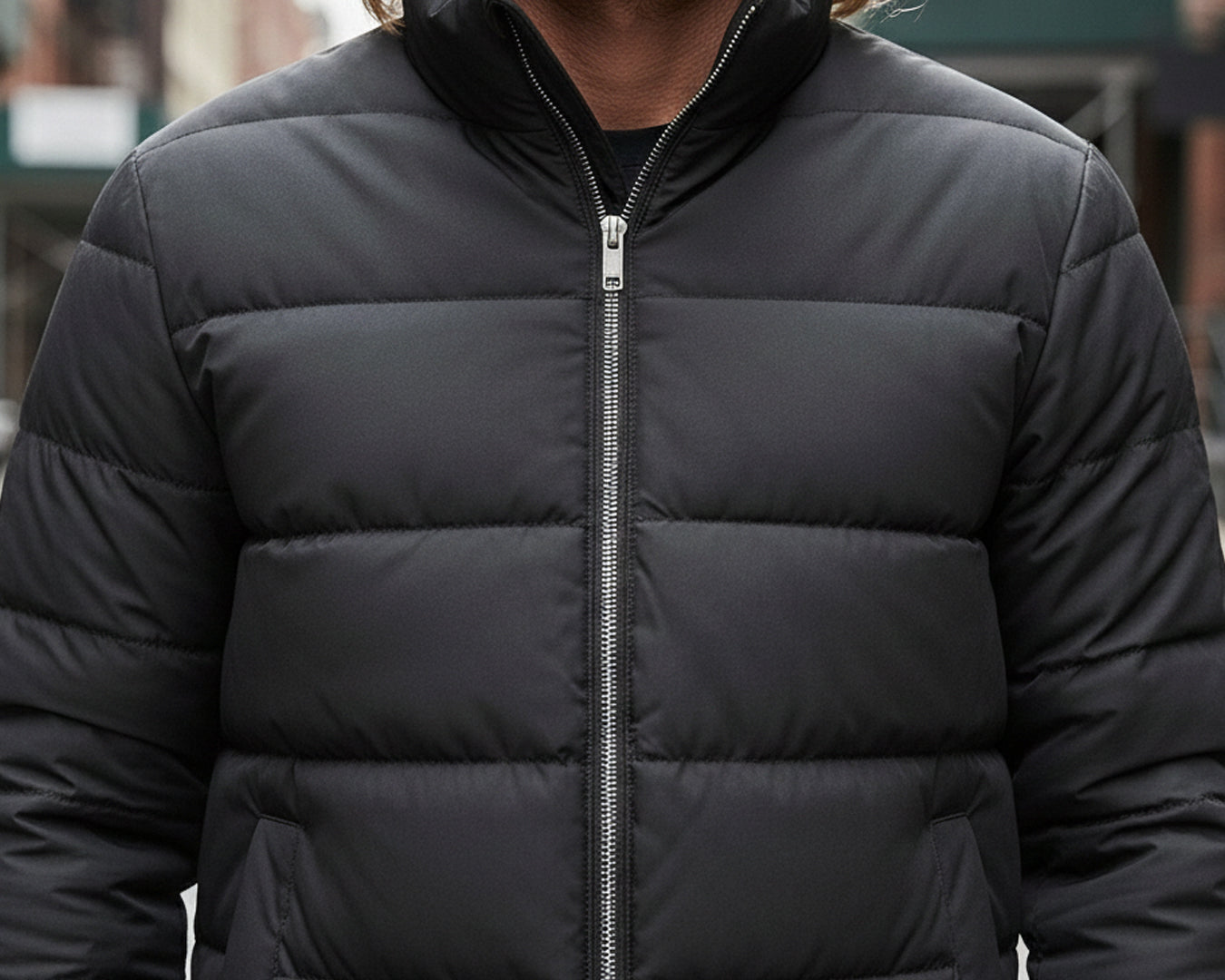 The Apex Lightweight Puffer: Sleek & Essential