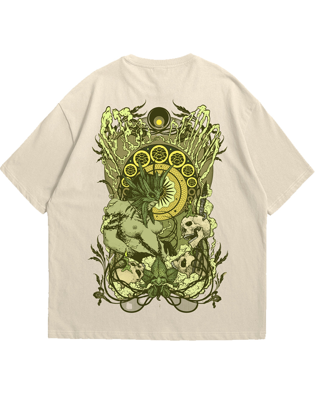 Weed Demon: The Smoke & Skulls Oversize Tee