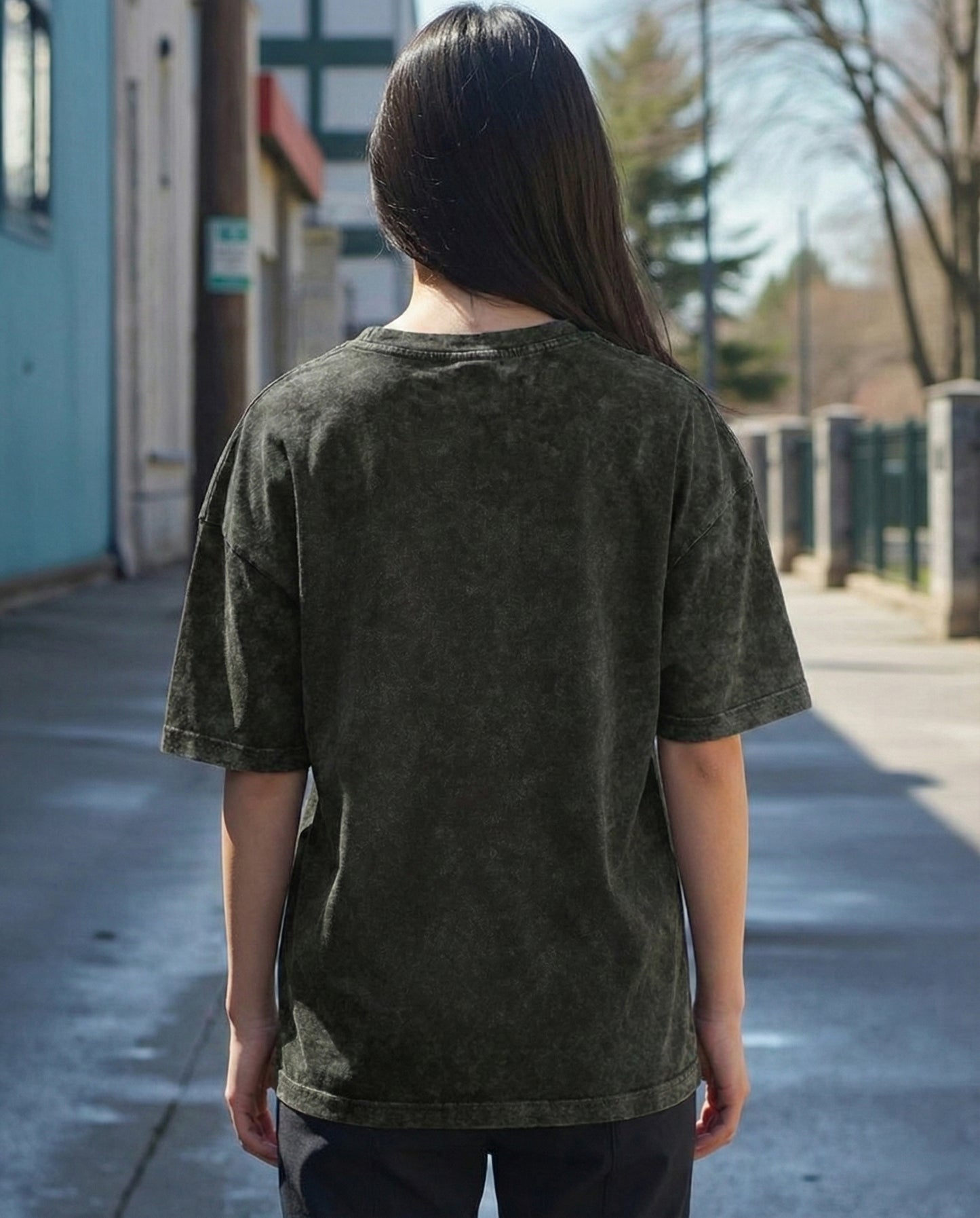 The Acid Wash Drop Tee