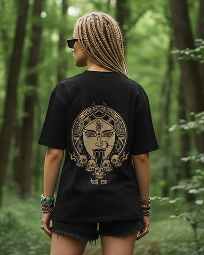 The "Kali Ma" Sacred Shadow Oversized Tee