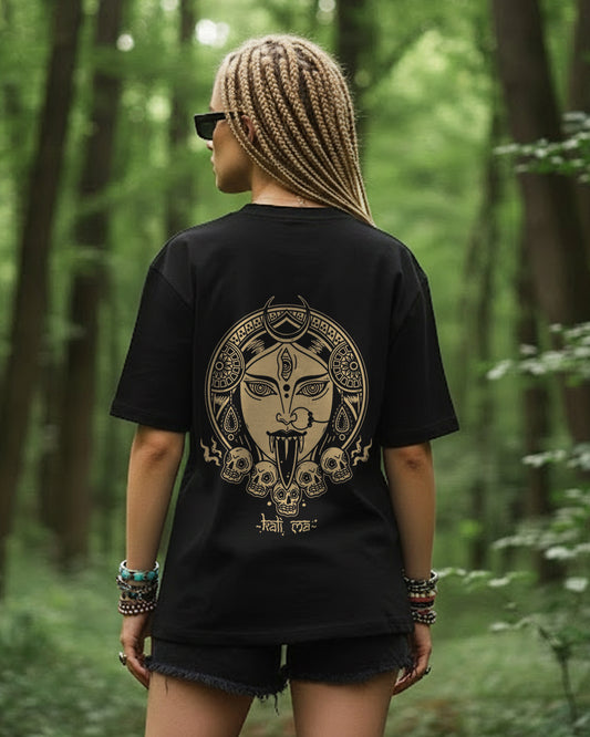 The "Kali Ma" Sacred Shadow Oversized Tee