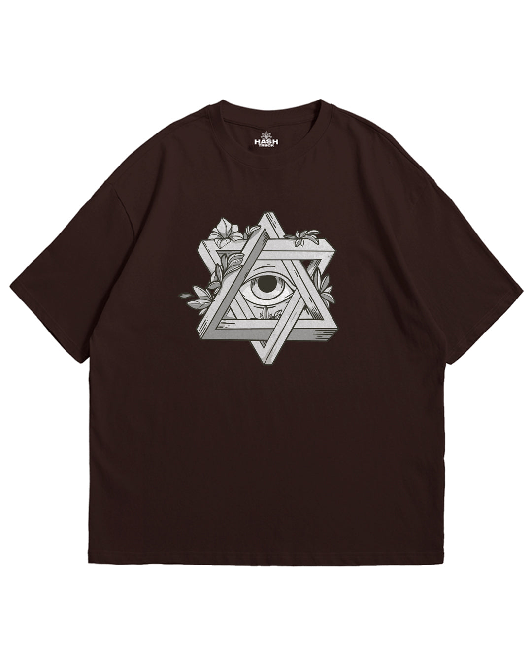 Third Eye Illusion Soft Jersey Oversized T-shirt