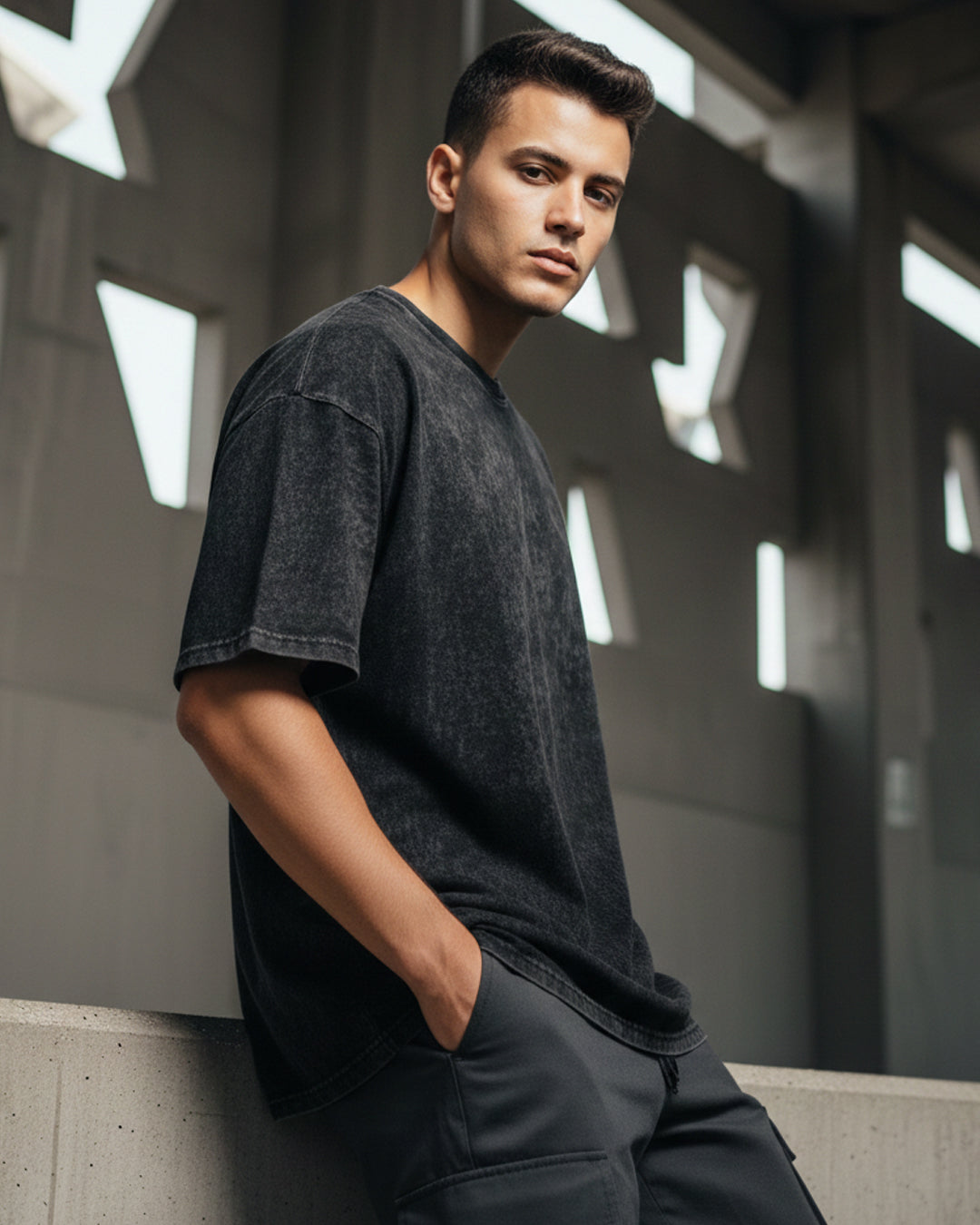 Acid Shadow: The Textured Heavyweight Tee