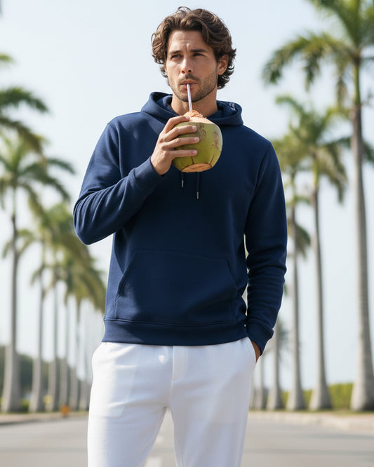 Hashtruck Navy Blue Hoodie.