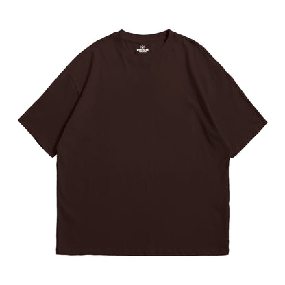 The Brew Brown Heavyweight Oversized Tee