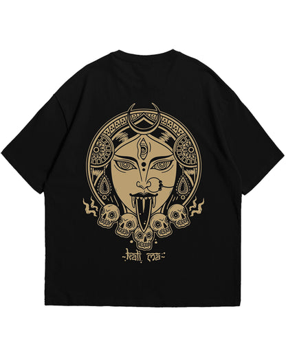 Kali Ma : The Cosmic Destroyer Oversized Tshirt