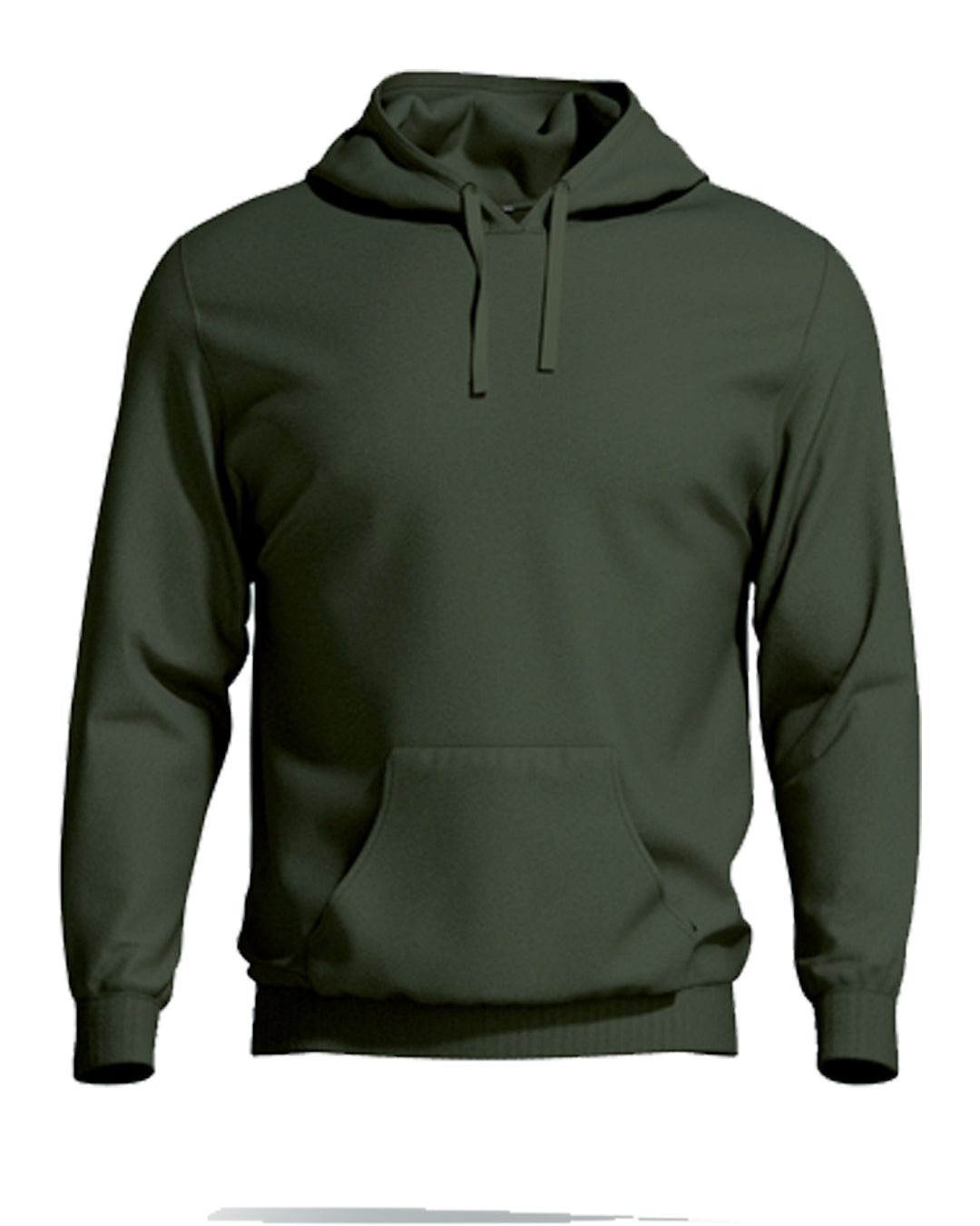 Hashtruck Mild Olive Green Color Hoodie.