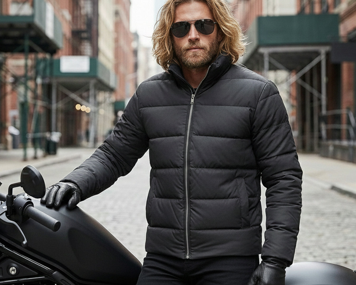 The Apex Lightweight Puffer: Sleek & Essential