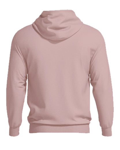 Hashtruck Pastel Pink Color Hoodie.