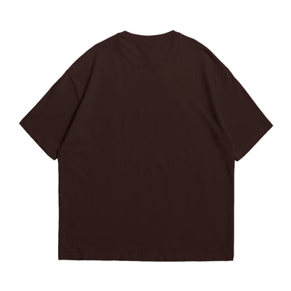 The Brew Brown Heavyweight Oversized Tee