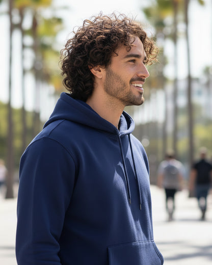 Hashtruck Navy Blue Hoodie.