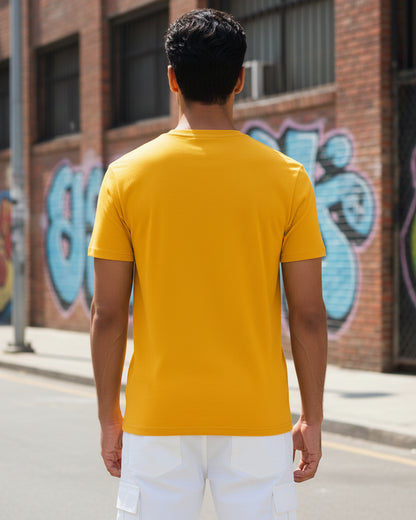 Urban Pulse: Classic Fit Mustard Tee