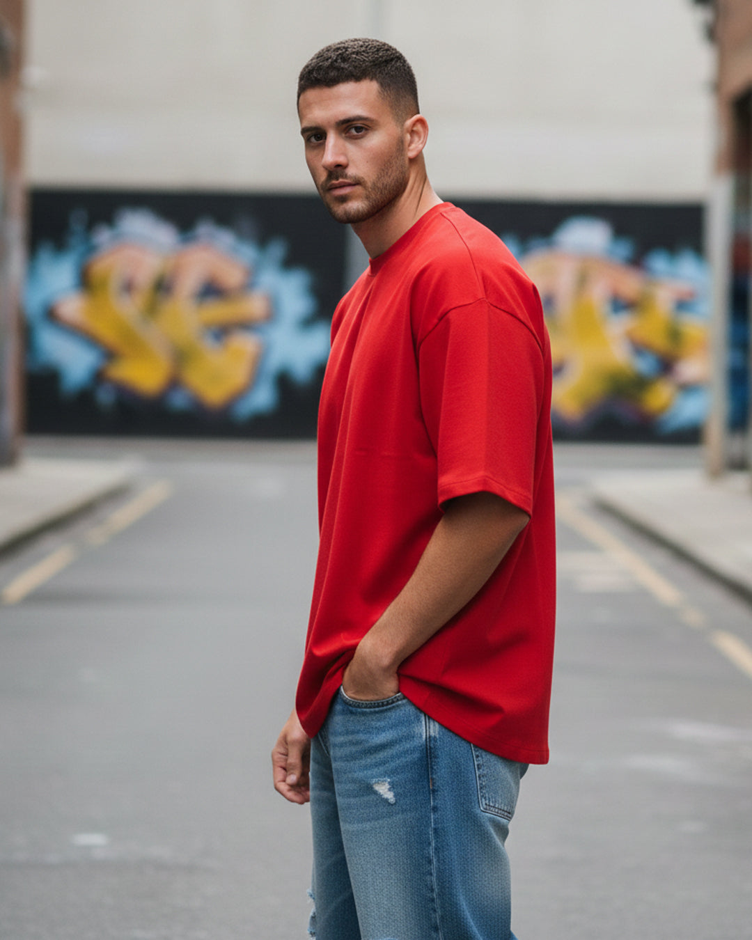 The Rogue Red Heavyweight Oversized Tee