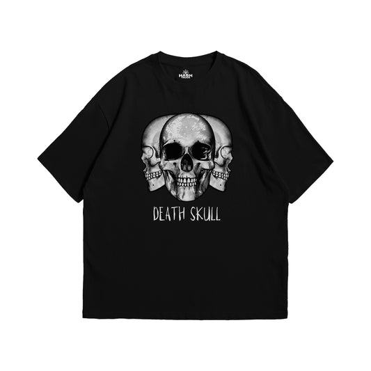 Death Skull Soft Jersey Oversized T-shirt