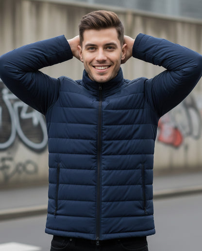 The Horizon Puffer: Classic Navy
