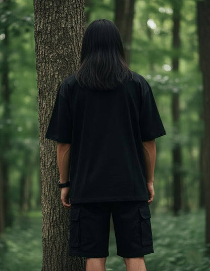 The Galactic Dust Oversize Graphic T-Shirt