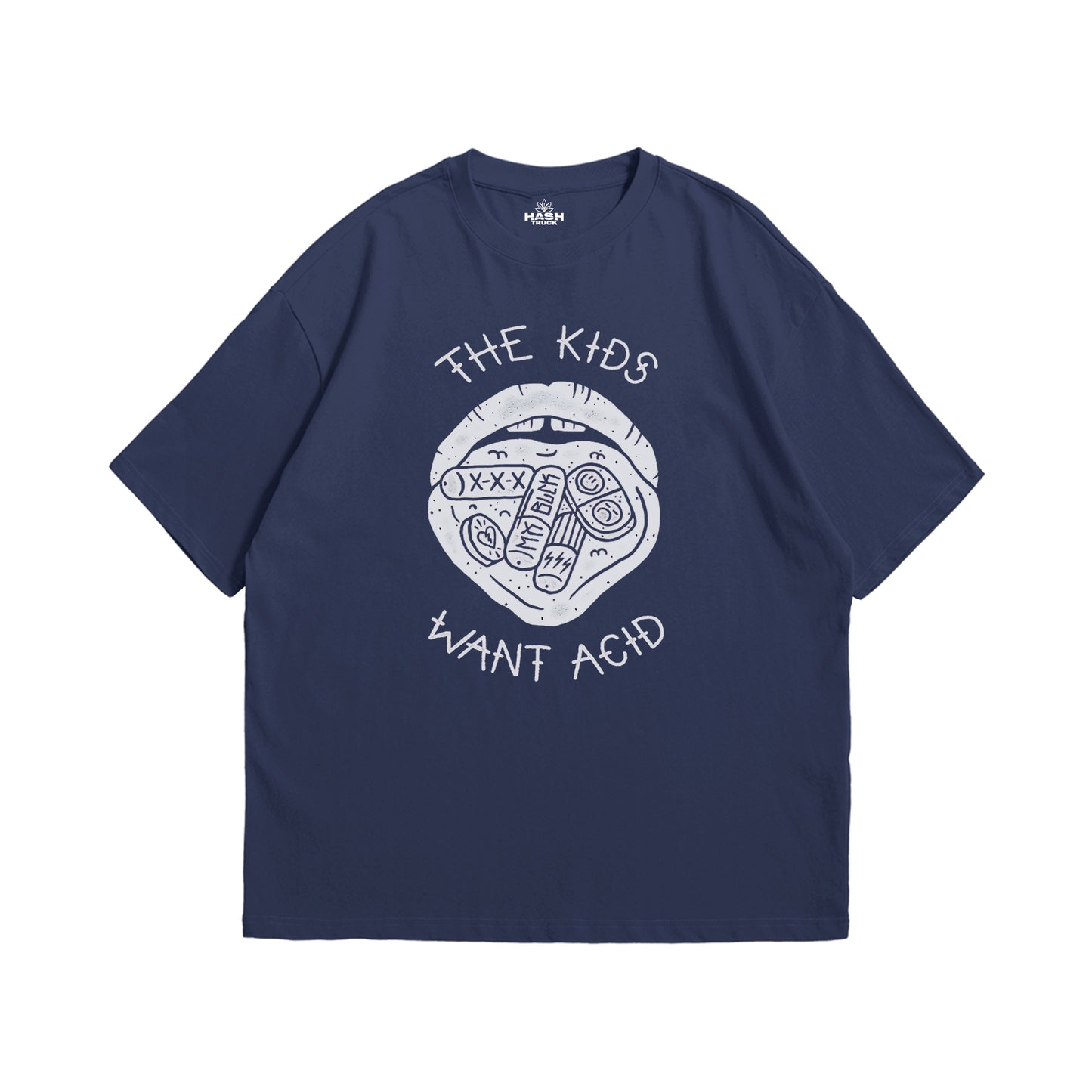 The Kids Want Acid Soft Jersey Oversized T-shirt