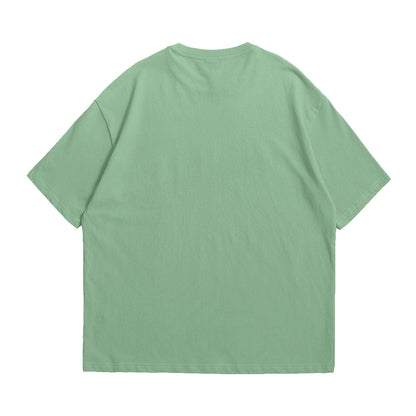 The Zenith Sage Green Oversized Tshirt