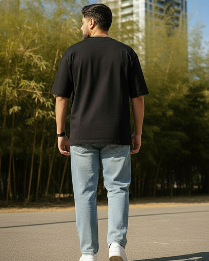 The Dorje Essence Graphic Tee | Premium Black Regular Fit Streetwear